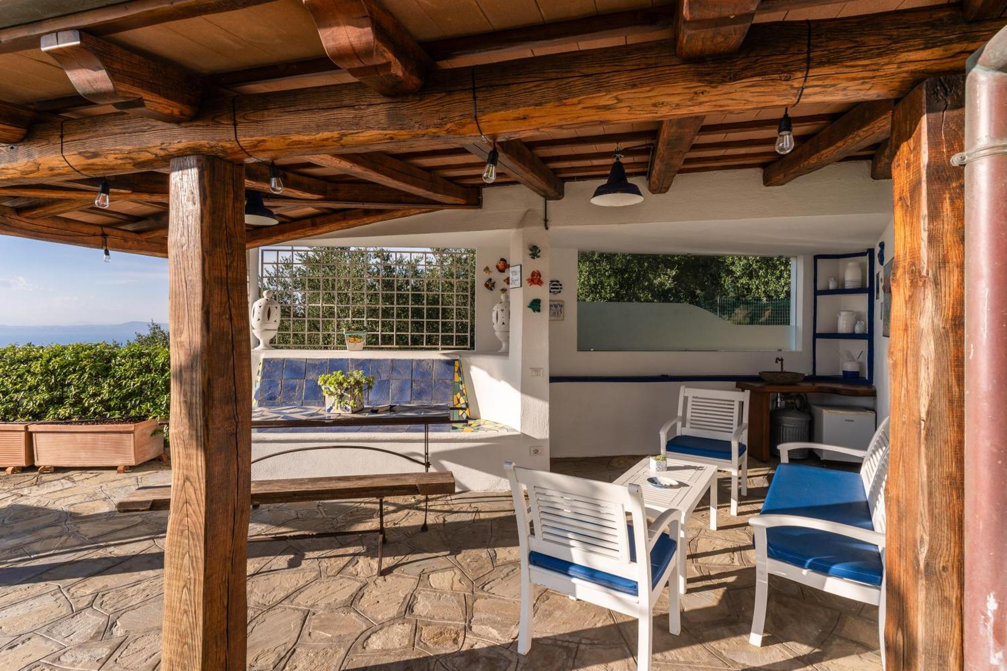 Villa Marika - Private Heated Pool Massa Lubrense Exterior photo