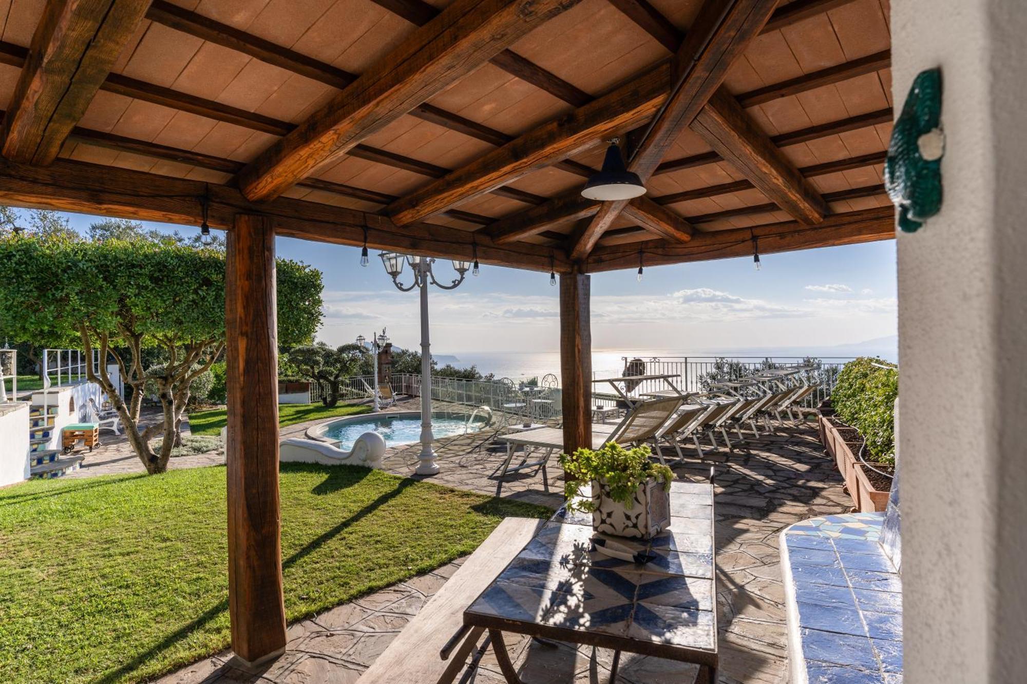 Villa Marika - Private Heated Pool Massa Lubrense Exterior photo